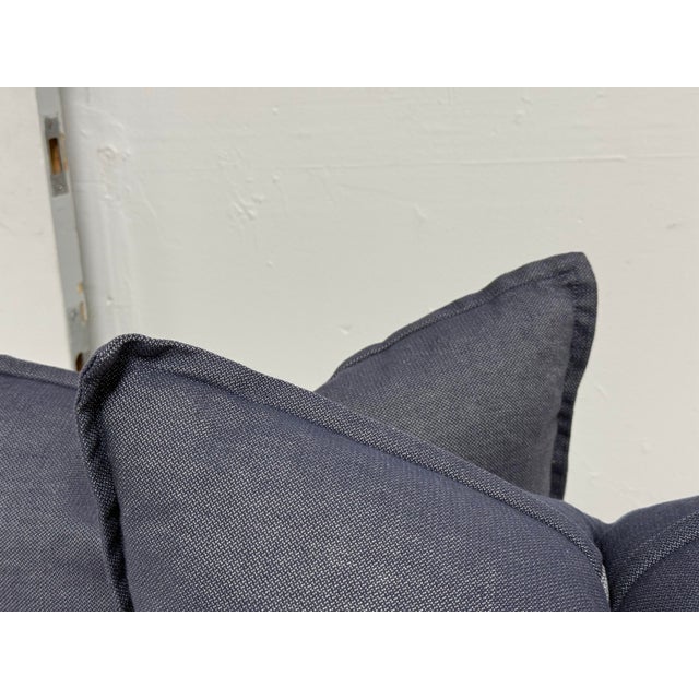 Thom Filicia for Eastern Accents Strauss Denim Decorative Pillows, Pair For Sale In San Francisco - Image 6 of 12
