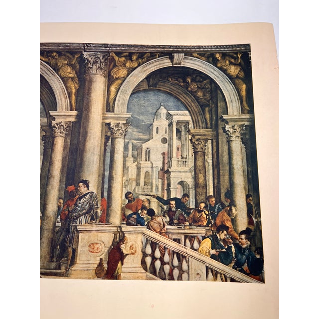 Veronese Antique Fratelli Alinari Veronese Print For Sale - Image 4 of 5