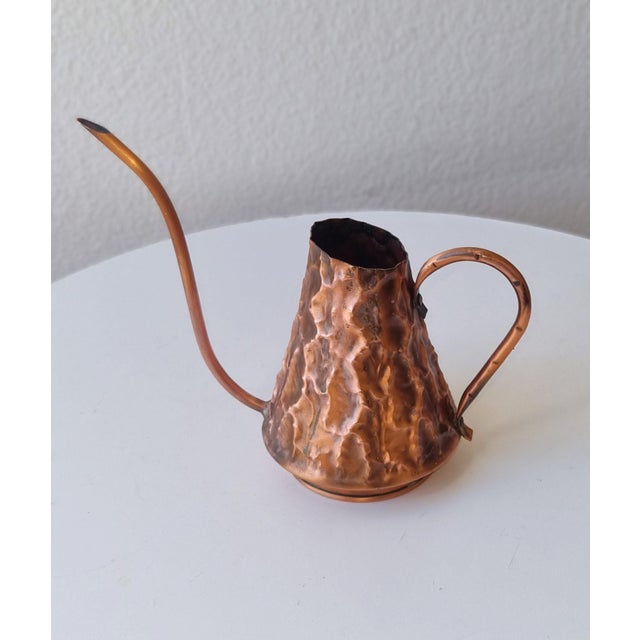 Copper Mid-Century Space Age Copper Watering Can, 1950s For Sale - Image 8 of 8