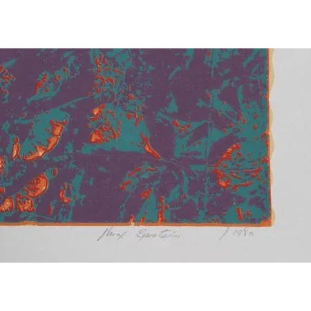 Artist: Max Epstein, Canadian (1932 - 2002) Title: Roots Year: 1980 Medium: Serigraph, signed and numbered in pencil...