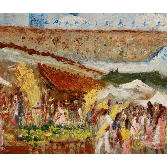 Rodolfo Morales -Art Market in Oaxaca - Oil Painting For Sale In Los Angeles - Image 6 of 10
