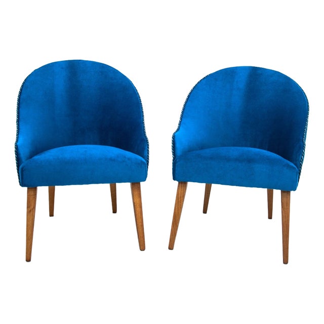 Polish Club Chairs, 1960s, Set of 2 For Sale