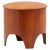 Glass Stool with Hidden Storage Compartment by Henry P, 1950s For Sale