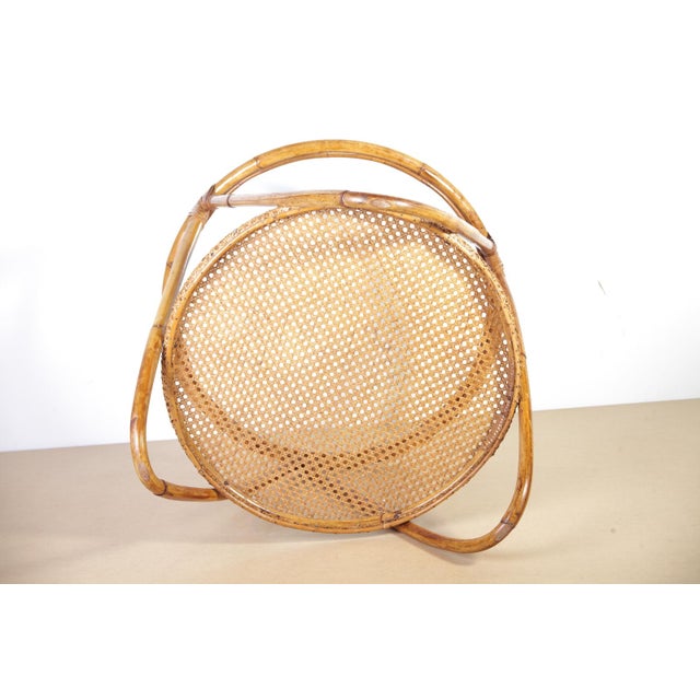 Mid-Century Rattan Coffee Table by Alan Fuchs for Uluv, 1960s For Sale - Image 6 of 8