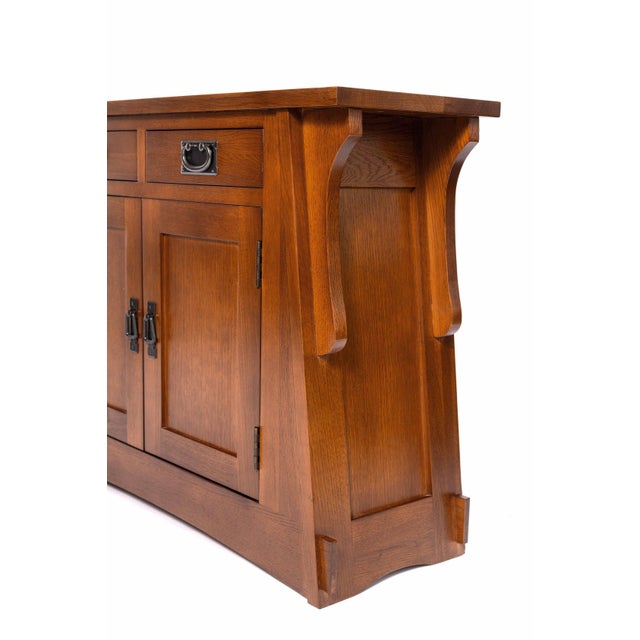 Brown Mission Crofter Style Entry Cabinet Micheals Cherry For Sale - Image 8 of 8