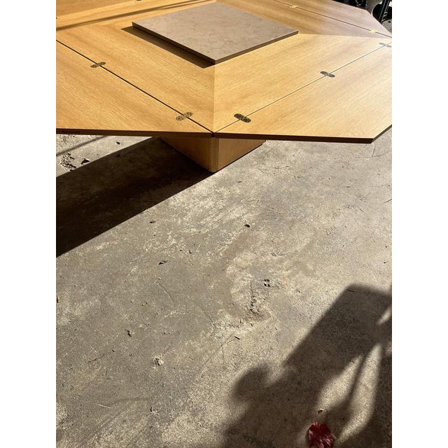 1980s First Edition Circular Dining Table by Bob & Dries Van Den Berghe, 1980s For Sale - Image 5 of 10