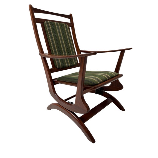 Mid-Century Modern Danish Rocking Chair in Teak, 1960s For Sale - Image 9 of 11