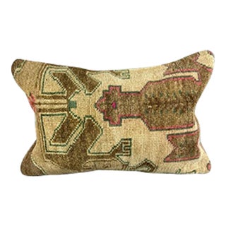 16 x 24 Rug Pillow Anatolian Twilight Turkish Pillow Cushion Cover For Sale