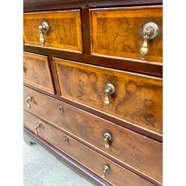 Vintage Baker Georgian Chest of Drawers For Sale In Denver - Image 6 of 7