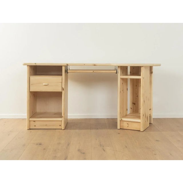 Desk in Pine, 1980s For Sale - Image 4 of 12