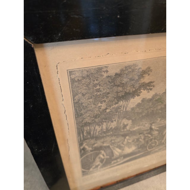 Johann Elias Ridinger b.1698-1767. German artist. The engraving featuring Prince Metternich and his wife arriving for a...