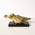 This striking Mid-Century Modernist horse bust sculpture is a dramatic representation of elegance and power. The stylized...