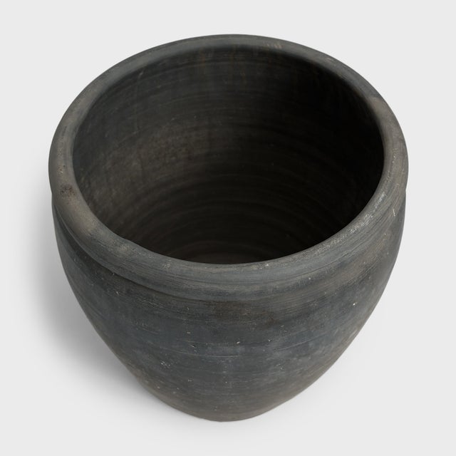 Chinese Chinese Black Clay Vessel, C. 1900 For Sale - Image 3 of 4