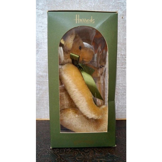 Vintage Limited Edition Brompton Bear by Merrythought for Harrods, 1990 For Sale - Image 12 of 14