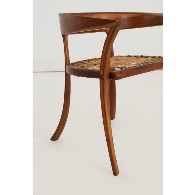 Arthur Carpenter Espenet Curved Back Arm Chair 1980c. For Sale - Image 10 of 18