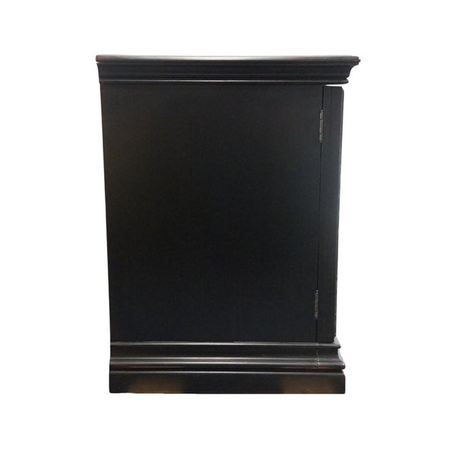Hooker Furniture Black Painted Contemporary Modern 61" Media Console Cabinet 429-55-480 For Sale - Image 13 of 14