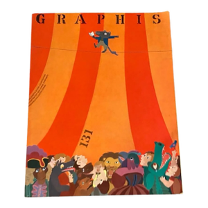 1967 Graphis 131 Art Publication Featuring Children's Books Illustrations