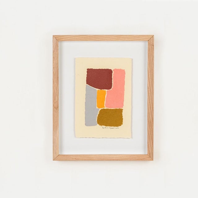 2020s Abstract Oil Painting by French Artist Hortense Reynaud For Sale - Image 5 of 8