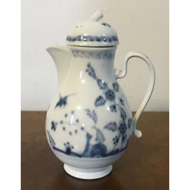 Antique 18th Century Vienna Porcelain Milk Jug and Cover in Chinese Blue & White For Sale - Image 10 of 13