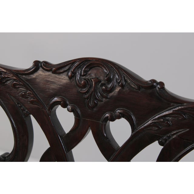 Set of 6 Stickley Mahogany Chippendale Dining Chairs For Sale In Philadelphia - Image 6 of 18