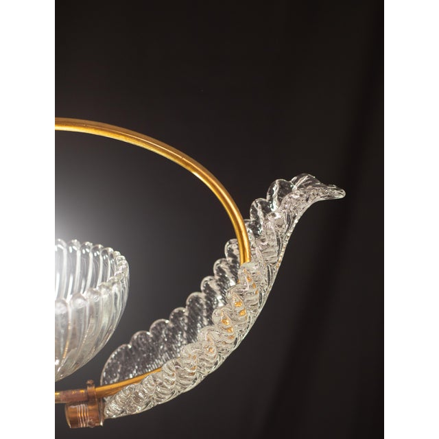Barovier & Toso Barovier E Toso Pendant Light, 1940 For Sale - Image 4 of 12