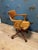 Antique Swivel Desk Chair For Sale - Image 5 of 7
