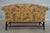 Baker Colonial Williamsburg Blue & Yellow Settee Sofa For Sale - Image 15 of 18