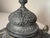Large Antique Ornate 19th Century Victorian Metal Bronze Desk Inkwell Stand Jar For Sale - Image 11 of 13