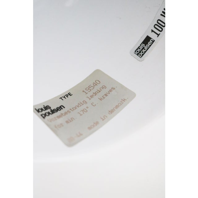 Enamel Workshop Pendant Lamp in White from Louis Poulsen, 1970s For Sale - Image 6 of 7