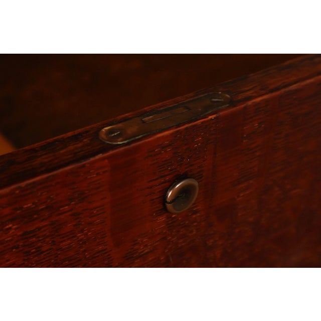 Wood Limbert Antique Mission Style Oak Sideboard For Sale - Image 7 of 18