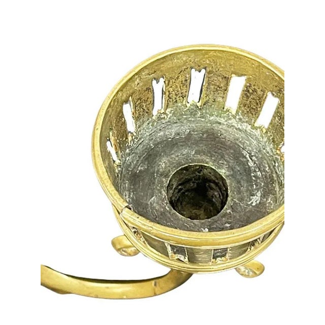 19th Century Brass Wall Candle Holders, Set of 2 For Sale - Image 11 of 12