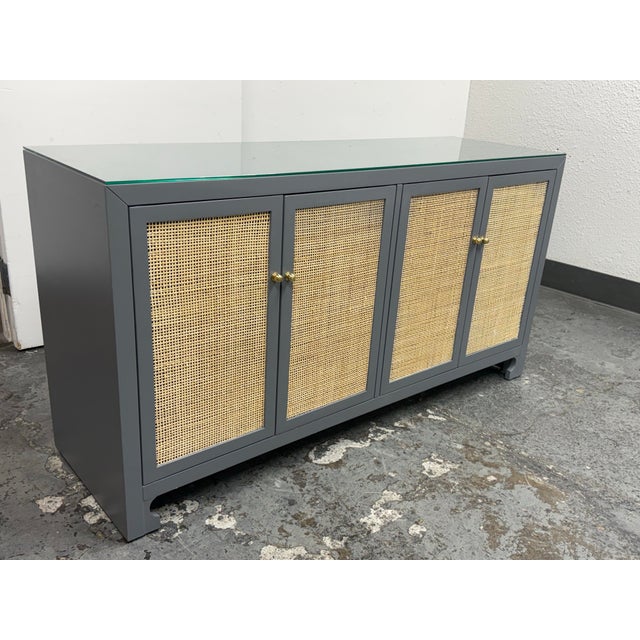 Modern Worlds Away Sofia Cabinet For Sale - Image 3 of 12