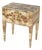 Kai 24 in. W Rectangular Burl Wood 2 Drawer End Table, Light Burl For Sale