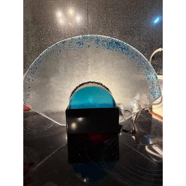 Postmodern Set of 6 Postmodern Murano Glass Wall Light, Late 20th Century For Sale - Image 3 of 8