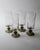 Glass Vintage Champagne Glasses, 1970s, Set of 4 For Sale - Image 7 of 12
