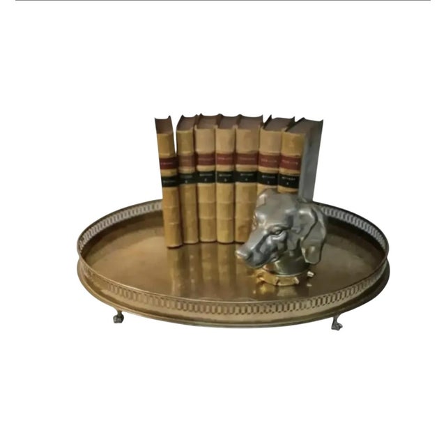 Dark Gray Antique Figural Dog Head Tobacco / Cigarette Box ~ Circa Late 19th Century For Sale - Image 8 of 11