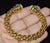 Vintage Fope Flex It Solid 18k Gold Pearl Open Cuff Bangle Bracelet For Sale - Image 9 of 13
