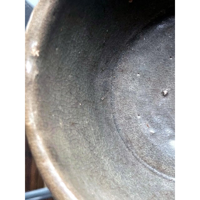 Korean Ceramic Celadon Deep Bowl Goryeo Dynasty For Sale - Image 4 of 13