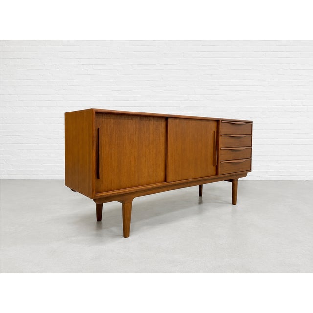 Sculptural Mid Century Modern Styled Credenza / Media Stand / Sideboard For Sale - Image 11 of 11