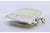 Guilloche Silver Matchbox with Bands at the Top Surrounding a Monogram Card For Sale - Image 5 of 8