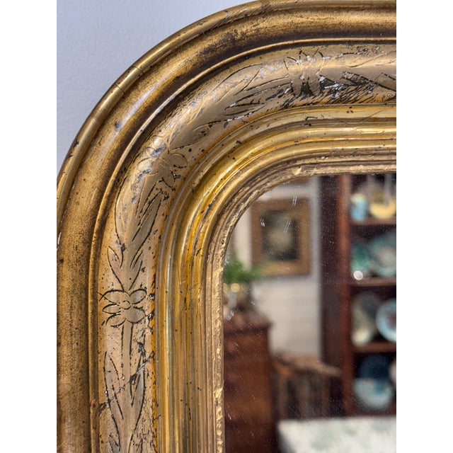 19th Century 19th Century Louis Phillipe Mirror For Sale - Image 5 of 10