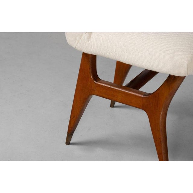 Vintage Dining Chairs by Melchiore Bega, Italy, 1950, Set of 6 For Sale - Image 17 of 18