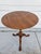 This round Pine Shop Original table is 18 inches in diameter and 22.25 inches in height. The grainy pine has a warm and...
