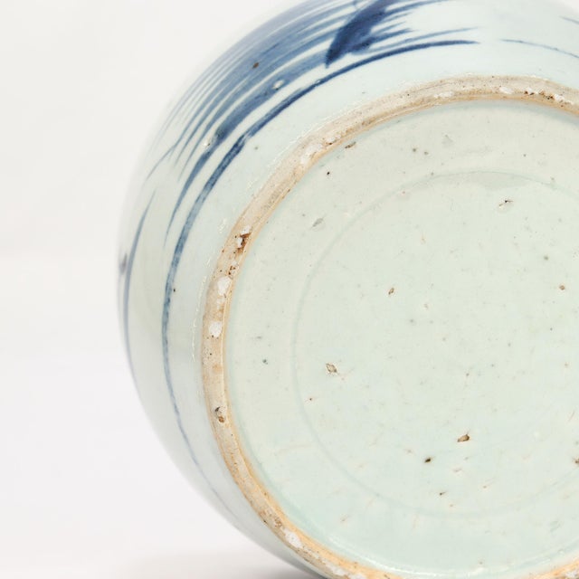 Antique Chinese Export Porcelain Ginger Jar For Sale - Image 9 of 12