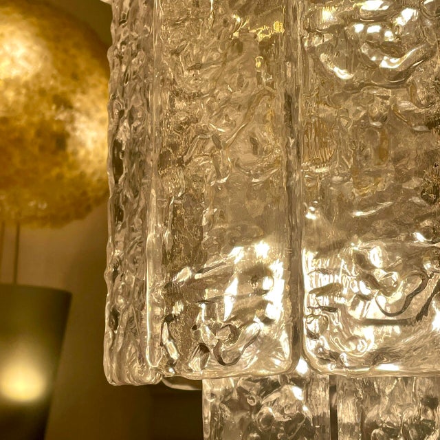 Venini Murano Glass Cascade Lamp from Venini, 1960s For Sale - Image 4 of 7