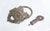 Brown Antique Bronze and Iron Padlock, Asia, 1700s For Sale - Image 8 of 14