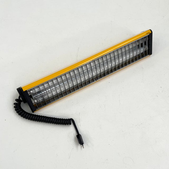 Metal Yellow Corner Neon Light from Arcluce, 1990s For Sale - Image 7 of 9
