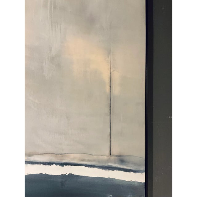 Contemporary Abstract Modern “Grounded” Mixed Media Painting by Carol Benson Cobb For Sale - Image 3 of 5