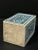 Late 19th Century Chinese Art Blue and White Porcelain Tea Caddy With Wooden Cover For Sale - Image 10 of 10