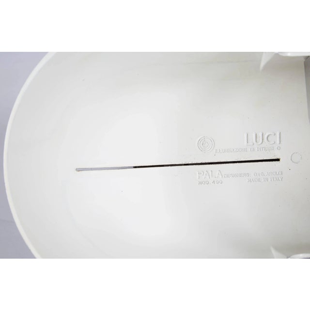 Modern 1970s Pala Desk Lamp by D. C. Arnoldi for Luci Illuminazione d'Interni of Italy For Sale - Image 3 of 11